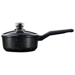 Ковш 1,6 л с крышкой и ручкой, пятислойное антипригарное покрытие, ГАРДАРИКА "Орион", 1616-04-10 - фото 13701564