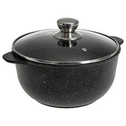 Кастрюля 6 л с жаропрочной крышкой, пятислойное антипригарное покрытие, ГАРДАРИКА "Орион", 1706-04-10 - фото 13701566