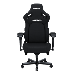 Кресло игровое Anda Seat Kaiser 4 XL Carbon Black Fabric - фото 13702941