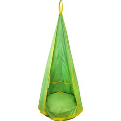 Одноместные круглые качели гамак BELON familia LIME КА-001-LIME - фото 13704011