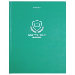 Дневник 5-11 класс 48 л., твердый, BRAUBERG, глянцевая ламинация, с подсказом, "Knowledge", 106632 - фото 13704388