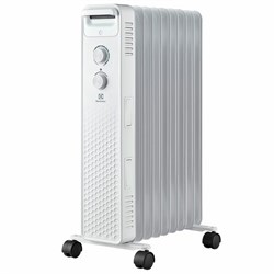 Обогреватель масляный ELECTROLUX EOH/BE-09ZW, 2000 Вт, 9 секций, белый, НС-1639044 - фото 13705855