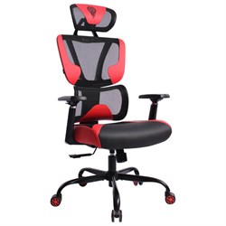 Кресло BRABIX PREMIUM "Toxin GM-520", синхромеханизм, экокожа/сетка/ткань, черное/красное, 532950 - фото 13705930