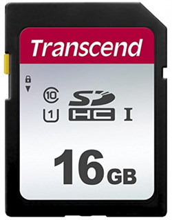 Карта памяти Transcend 16GB UHS-I U1 SD card - фото 13707316