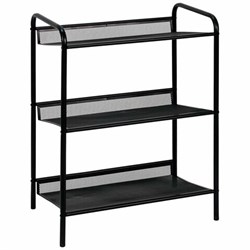 Полка для обуви "Женева-13", 450х270х600 мм, 3 полки, металл, чёрная, ПДО Ж13 Ч - фото 13711300