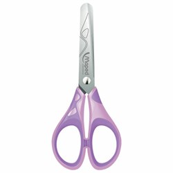 Ножницы MAPED (Франция) "Essentials Soft", 130 мм, закругленные, цвет ассорти, 464411 - фото 13713192
