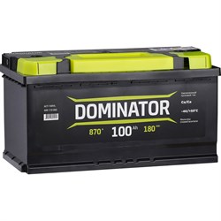 Аккумулятор Dominator 6 СТ 100 Ач 1 L 870 А ССА - фото 13725918