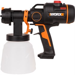 Аккумуляторный бесщеточный краскопульт WORX WX020.9 - фото 13729339