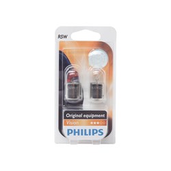 Автолампа Philips R5W BA15s 12V /1/10 - фото 13731786