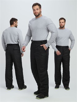 Брюки зимние Европа CH (тк.Дюспо), черный - фото 13740612