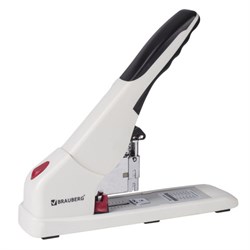 Степлер ЭНЕРГОСБЕРЕГАЮЩИЙ МОЩНЫЙ №24/6-23/17 BRAUBERG "Easy Press", до 120 листов, БЕЗ УСИЛИЙ, 227664 - фото 13744166