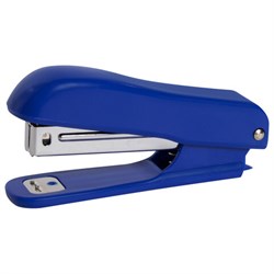 Степлер №10 STAFF "Profit", до 12 листов, с антистеплером, синий, 228738 - фото 13744234