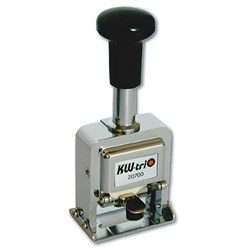 Нумератор KW-trio, 7-разрядный, автоматический, металлический, 20700 - фото 13744294