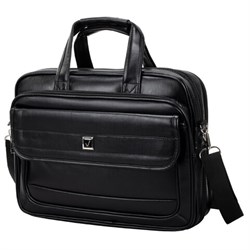 Сумка портфель BRAUBERG DANDY с отделением для ноутбука 15-16", 2 отделения, экокожа, "Quantum", 31х41х15 см, 240511 - фото 13744624