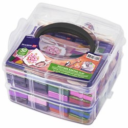 Глина полимерная запекаемая, НАБОР 50 штук (42 цвета) по 20 г, с аксессуарами в кейсе, BRAUBERG ART, 271166 - фото 13744732