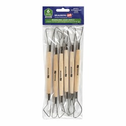 Стеки-петли для моделирования из дерева и металла, НАБОР 6 шт., BRAUBERG ART, 271168 - фото 13744733