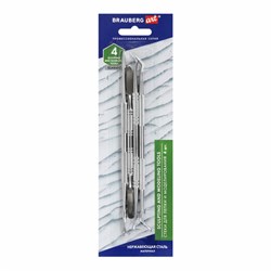 Стеки для лепки и моделирования металлические НАБОР 4 шт., BRAUBERG ART CLASSIC, 271171 - фото 13744735