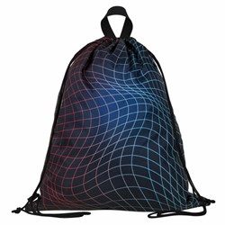 Мешок для обуви BRAUBERG большой удобный с ручкой, 51х41 см, "Neon web", 271596 - фото 13744788