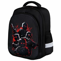 Ранец BRAUBERG KIDS STANDARD, 2 отделения, Terrible fighters, 36х28х14 см, 273146 - фото 13745096