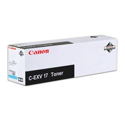 Тонер CANON (C-EXV17C) iR4080/4580/5185, голубой, оригинальный, ресурс 30000 стр., 0261b002 - фото 13745391