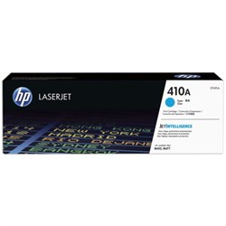 Картридж лазерный HP (CF411A) LaserJet Pro M477/M452, №410A, голубой, оригинальный, ресурс 2300 страниц - фото 13746011