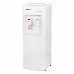 Кулер для воды SONNEN FSE-02W, напольный, НАГРЕВ/ОХЛАЖДЕНИЕ ЭЛЕКТРОННОЕ, 2 крана, белый, 456172 - фото 13747407