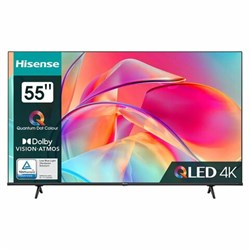 Телевизор HISENSE 55E7KQ, 55" (139 см), 3840x2160, 4K, 16:9, SmartTV, Wi-Fi, черный - фото 13747607