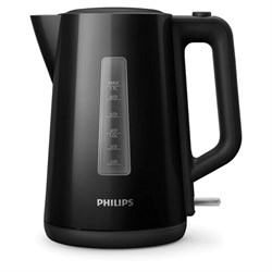 Чайник PHILIPS HD9318/20, 1,7 л, 2200 Вт, закрытый нагревательный элемент, пластик, черный - фото 13747679