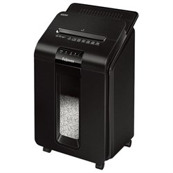 Уничтожитель (шредер) FELLOWES AUTOMAX 100M, 4 уровень секретности, фрагменты 4х10 мм, 100 листов, корзина 23 литра, FS-462, FS-46292 - фото 13748221