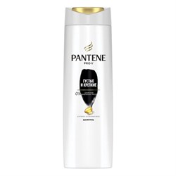 Шампунь 400 мл, PANTENE (Пантин) "Густые и крепкие", для тонких и ослабленных волос, PT-81471253 - фото 13748731