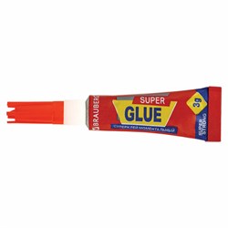 Клей моментальный (суперклей) BRAUBERG, 3 г, ПРОЧНЫЙ, отрывная мультикарта, 605566 - фото 13748846