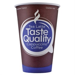 Стакан одноразовый бумажный 300/340 мл, D 80 мм, КОМПЛЕКТ 50 шт., однослойный, холодное/горячее, Taste Quality, Ve, ФОРМАЦИЯ, HB80-360-2299 - фото 13748881