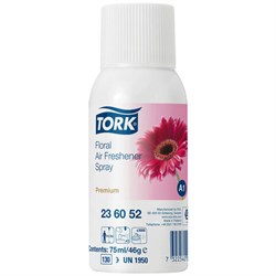 Сменный баллон 75 мл, TORK (Система А1) Premium, цветочный, 236152 - фото 13749245