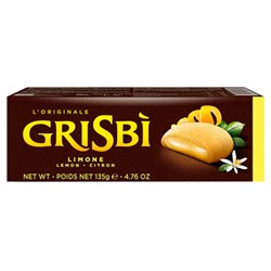 Печенье песочное GRISBI "Limone" с лимонным кремом 135 г, ИТАЛИЯ, 21202 - фото 13749331