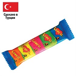 Жевательная резинка LOVE IS ассорти вкусов, 21 г (5 штук по 4,2 г), 70471 - фото 13749355