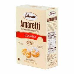 Печенье сдобное FALCONE "Amaretti" мягкое классическое, 170 г, ИТАЛИЯ, MC-00013544 - фото 13749527