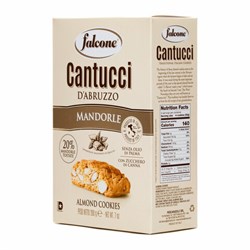 Печенье сахарное FALCONE "Cantucci" с миндалем, 200 г, ИТАЛИЯ, MC-00013536 - фото 13749529