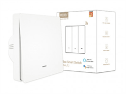 Выключатель (одноклавишный) Moes Wi-Fi Smart Switch белый модели WS-EUB - фото 13753296