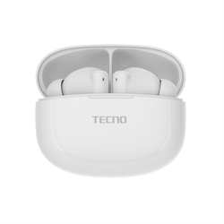 Tecno Беспроводные Bluetooth наушники BD04 Air White - фото 13753783