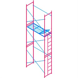 Комплект рамных лесов МЕГА 775 - фото 13755536