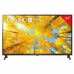 Телевизор LG 43UQ75006LF, 43" (108 см), 3840 x 2160, 4K, 16:9, SmartTV, Wi-Fi, черный, 3205263 - фото 13767890