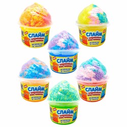 Слайм + шариковый пластилин, 115 г, ассорти 6 видов, JOLLY JOT (ДЖОЛЛИ ДЖОТ), 665949 - фото 13767963