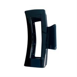 Краб для волос 8,5 см, глянцевый, чёрный, MONTE VITA (МОНТЕ ВИТА), 457000 - фото 13768829