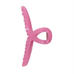 Краб для волос 11 см, глянцевый, розовый, MONTE VITA (МОНТЕ ВИТА), 457007 - фото 13768836