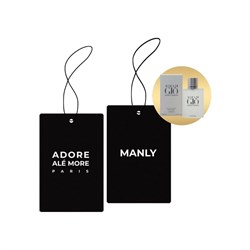 Автомобильный ароматизатор Rekzit ADORE ALE MORE MANLY POUR HOMME - фото 14242641