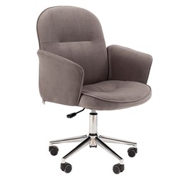 Кресло офисное Chairman CH 130, велюр, темно-серое, 7142119 - фото 14691384
