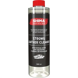 Очиститель кожи для удаления стойких загрязнений Shima DETAILER STRONG LEATHER CLEANER - фото 14696099