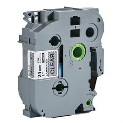 Картридж для принтеров этикеток BROTHER SAKURA S'OK TZE151, 24 мм x 8 м, чёрный шрифт, прозрачный фон, 1711532 - фото 14700324