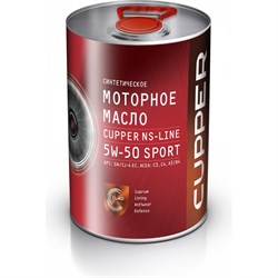 Моторное масло CUPPER NS sport-4 5W50 - фото 14704332