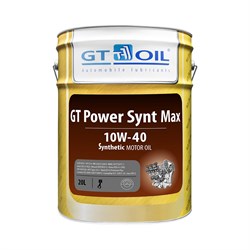 Масло GT OIL Power Synt Max SAE 10W-40 API CI-4 - фото 14706899